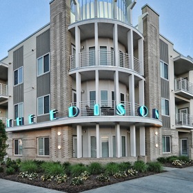 Exterior Building View Of The Edison Apartments In Charlotte, NC Exterior Building View Of The Edison Apartments In Charlotte, NC